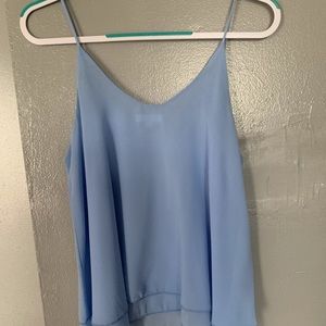 Spaghetti string blouse